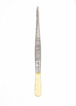 Pinza recta para tejidos TC general, lisa, 15 cm