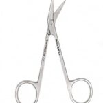 Tijeras Wagner anguladas, 11,5 cm