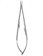 Portaagujas micro Castroviejo, punta recta, DD, 18cm - Imagen 2