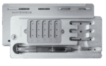 Caja de 15 microtornillos osteosíntesis (1 destornillador manual, 1 fresa perforadora,1 aplicador CA)