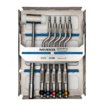 Set de Osteotomos angulados de punta cóncava